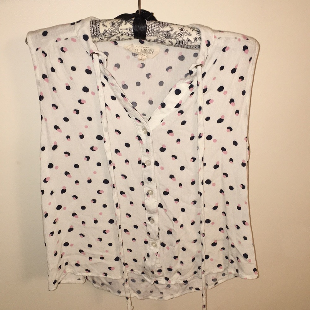 Polka dot tank